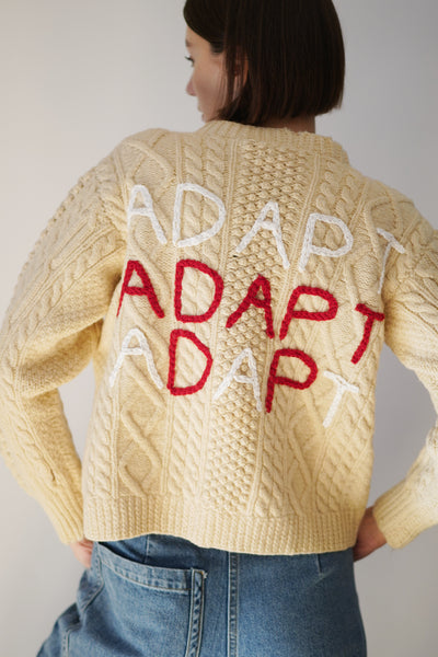 ADAPT Reworked cardigan- S