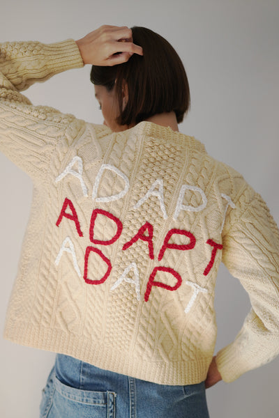 ADAPT Reworked cardigan- S