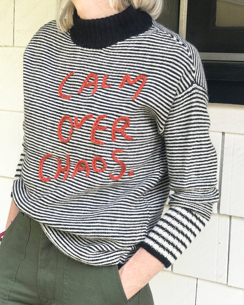Calm Over Chaos Sweater