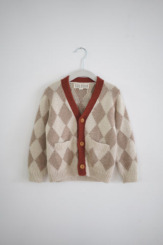 Mini Ezra Cardigan - Natural