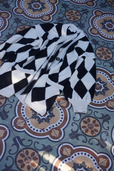 Ezra Cardigan - Black & White