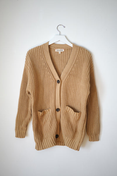 Organic cotton cardigan