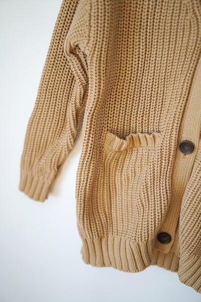 Organic cotton cardigan