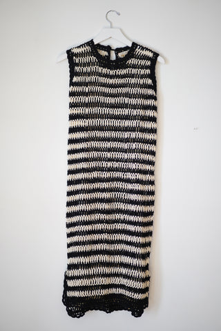 Crochet slip dress