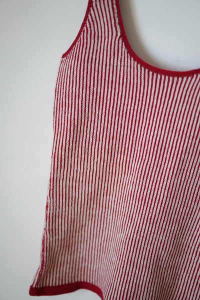 Alpaca stripe tank
