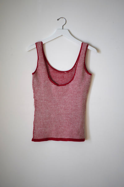 Alpaca stripe tank