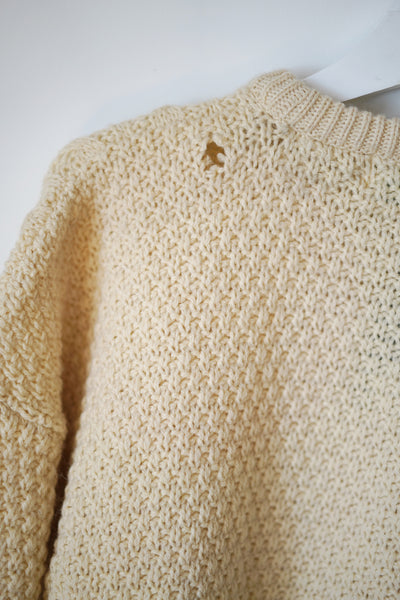 Wool Fisherman Sweater