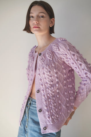 Odie Cardigan- Lilac