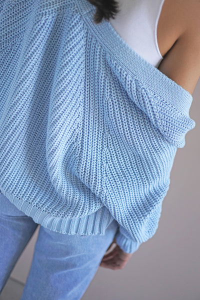 Relay Cardigan - Sky