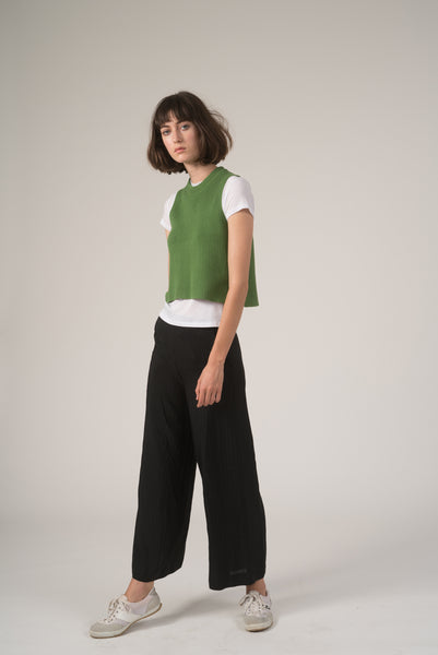 Lilian Tank- Haiku Green Sample
