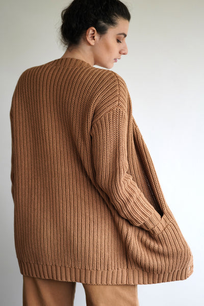 Elizabeth Cardigan - Clay