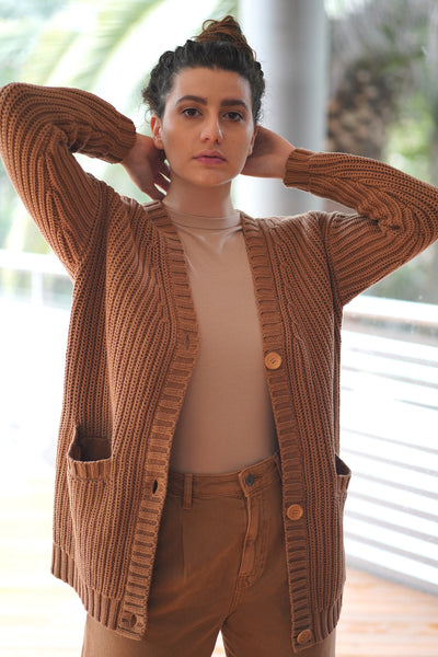 Elizabeth Cardigan - Clay