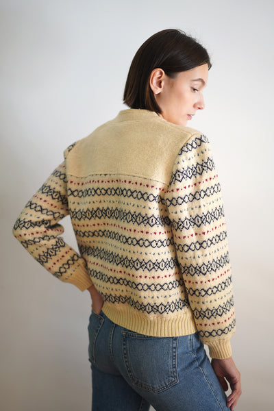 Fairisle Bomber
