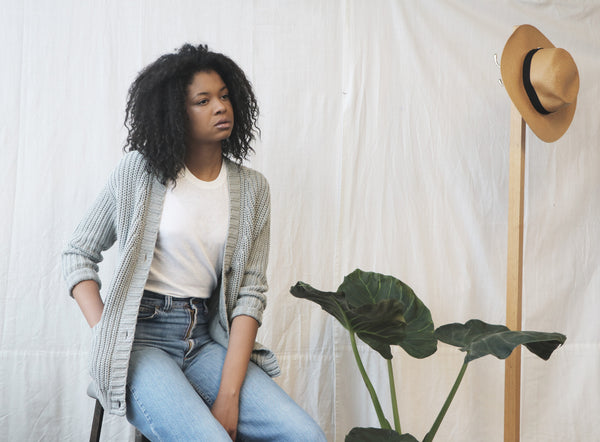 Elizabeth Cardigan - Ash Grey