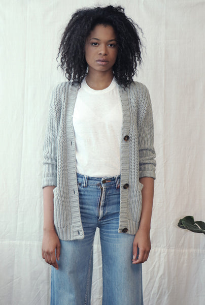 Elizabeth Cardigan - Ash Grey