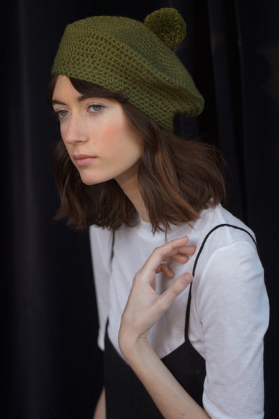 Lila Beret- Forest